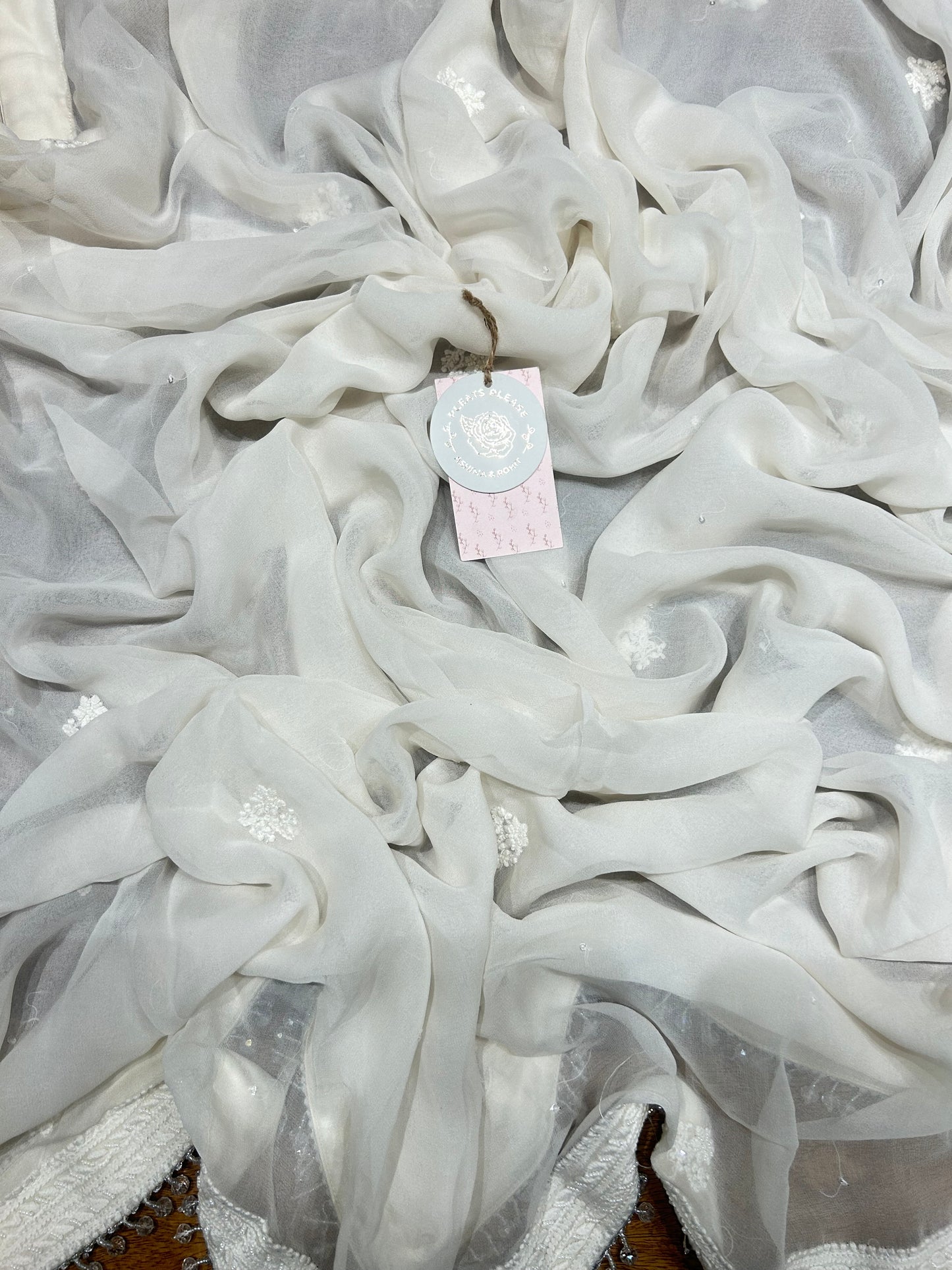 Dyeable Pure Georgette Kurta and Dupatta fabric