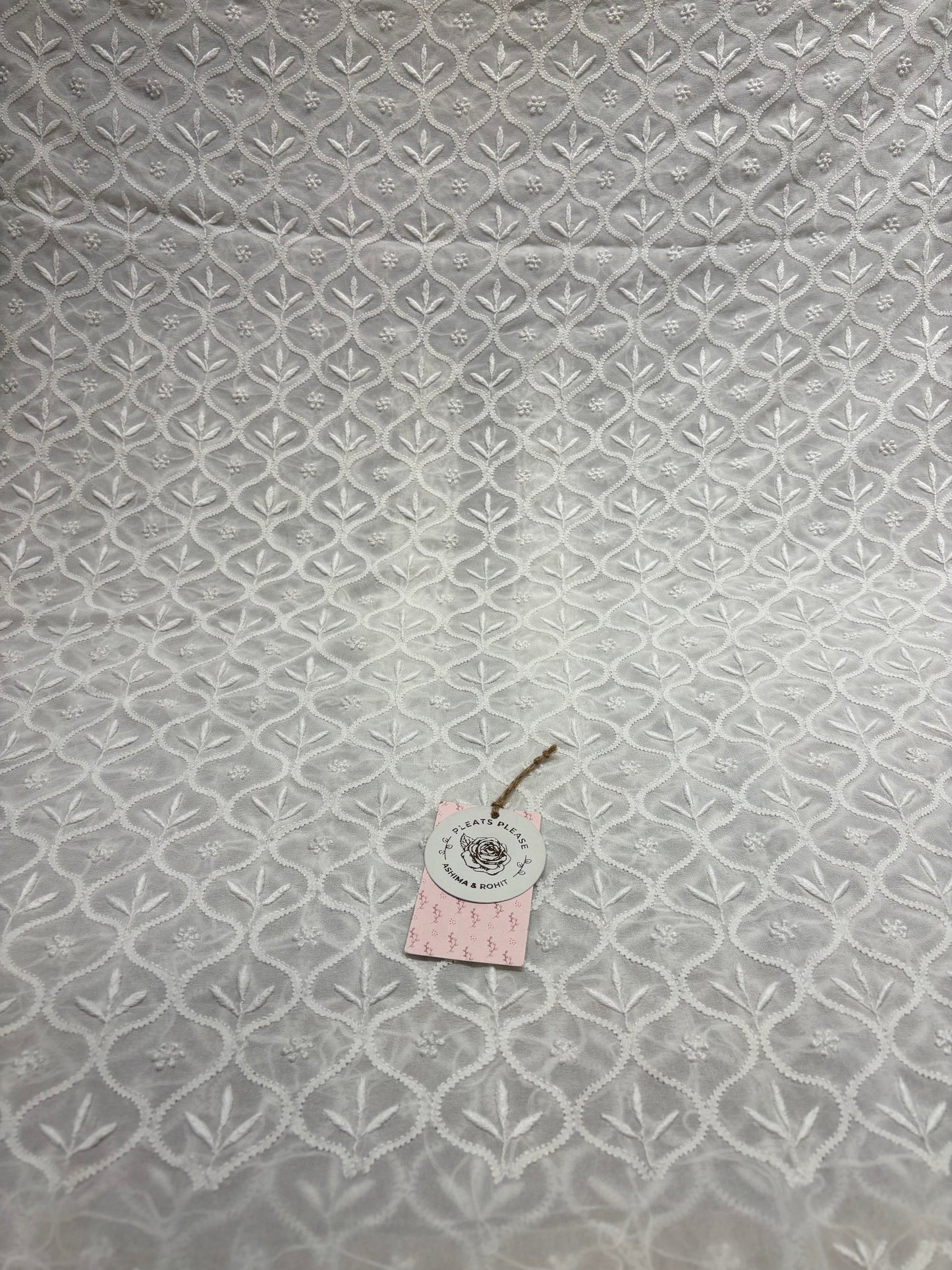 Dyeable Pure and Premium Georgette Chikankari Men’s Kurta