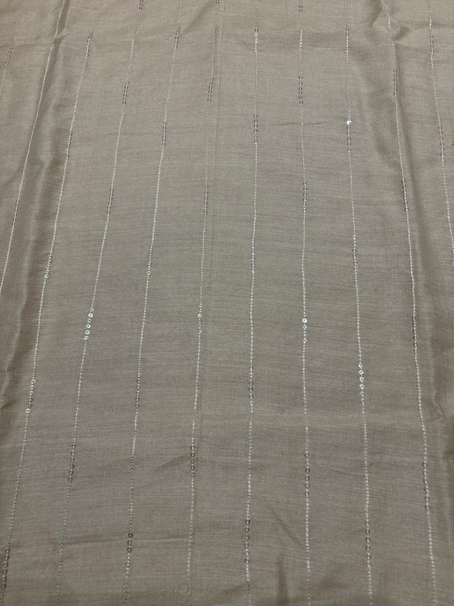 Dyeable Natural Silk Chikankari Kurta and Dupatta
