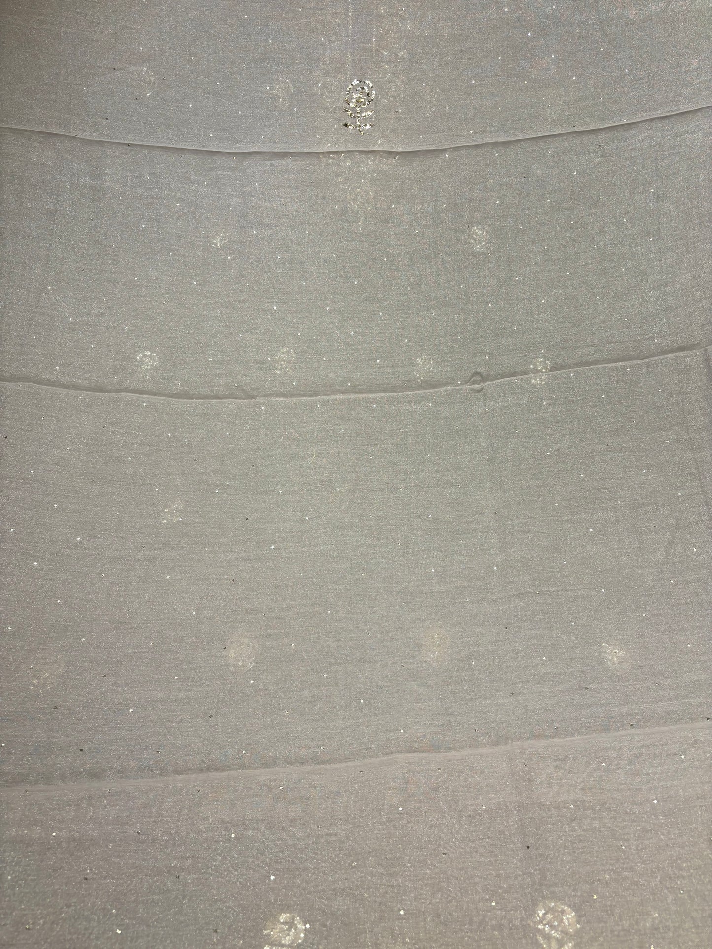 Lavender  Latte Tissue Badla Kurta and Dupatta Fabric