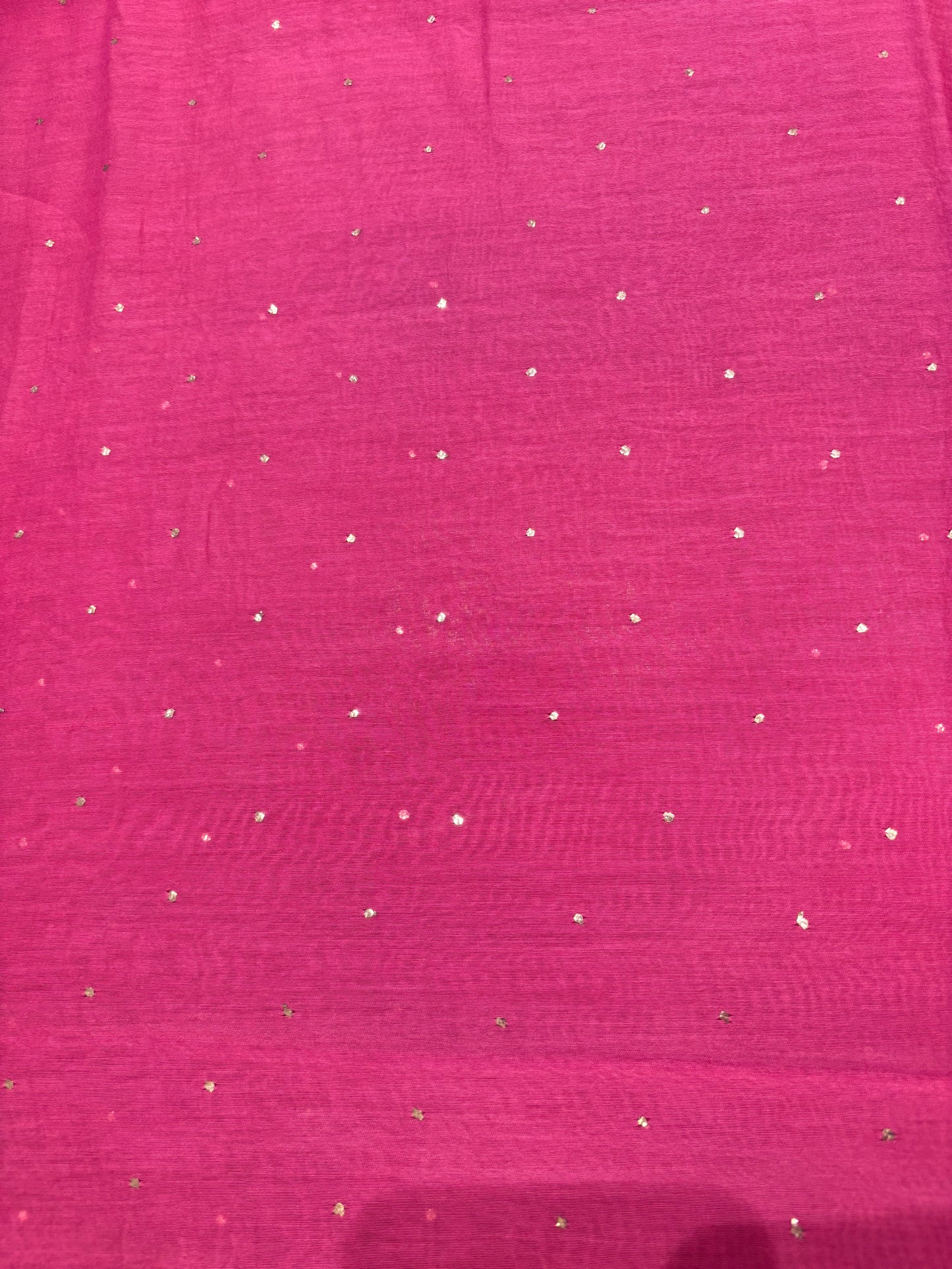 Magenta Chanderi Mul Chikankari Kurta and Dupatta Fabric