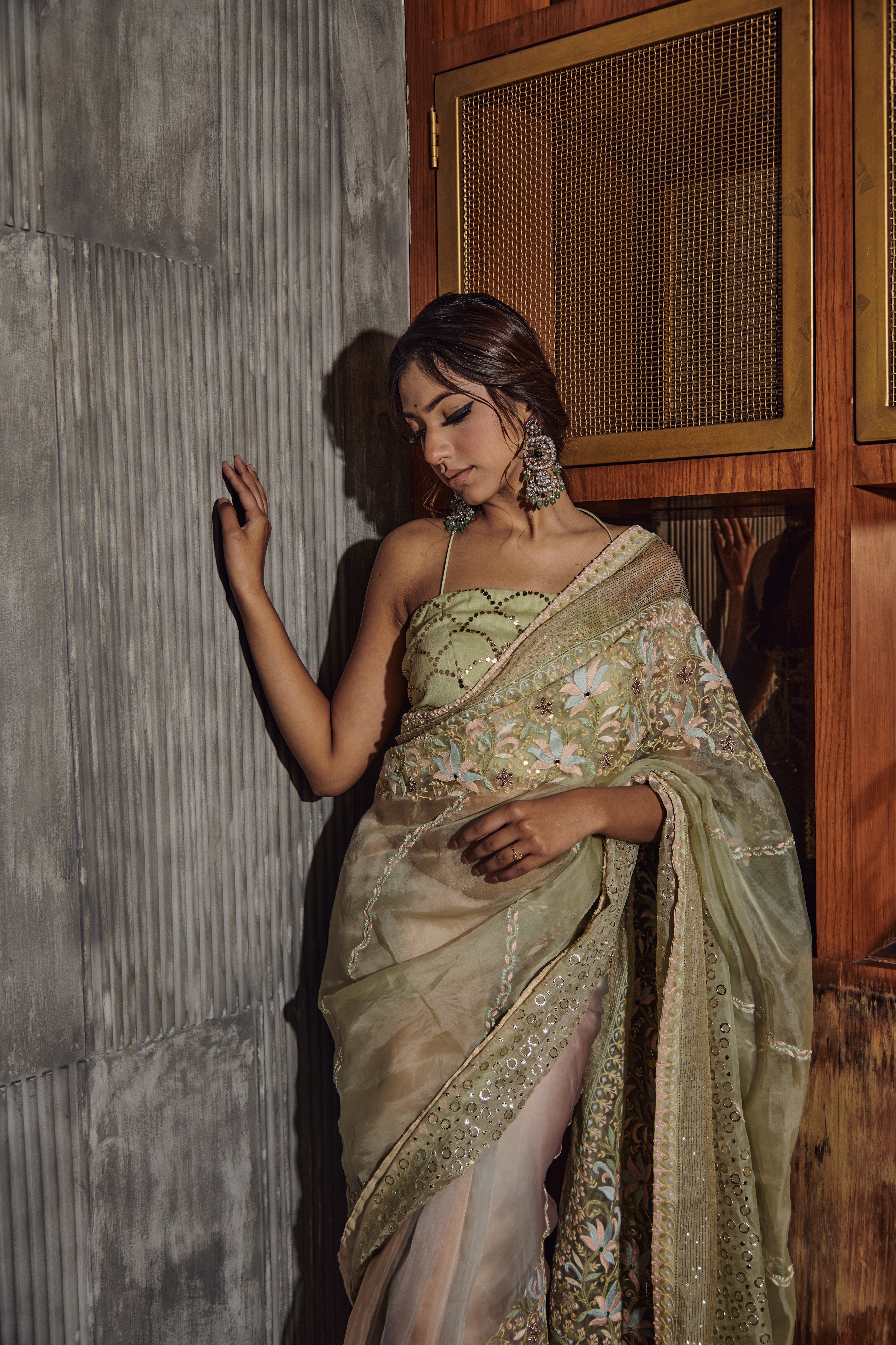 Kangana Ranaut looks exquisite in an ivory chikankari saree for song launch!